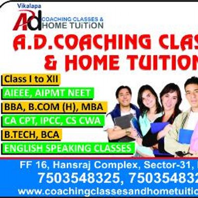A D Coaching Tuition Adhometutorials Twitter