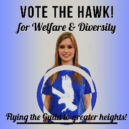 VOTE THE HAWK: Flying the Guild to Greater Heights               Hi everyone! I’m a 3rd year Biology student and I’d love to be your new VP Welfare & Diversity!