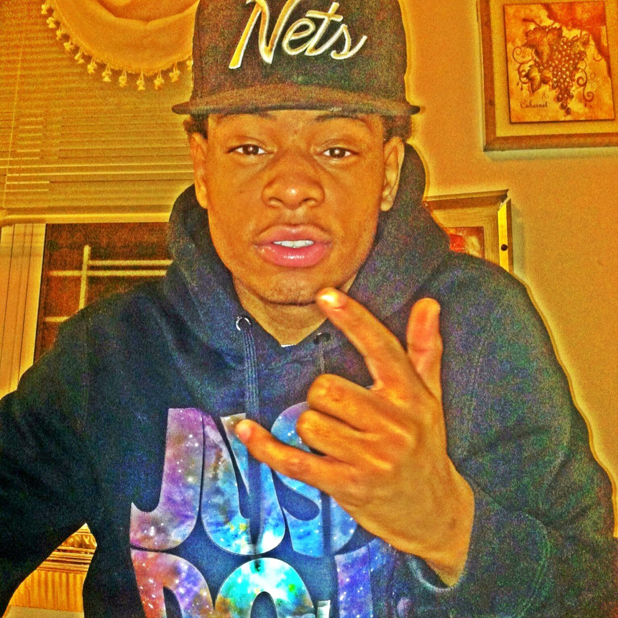 Ima always do me ion need u niggas live hard , smoke heavy , fuck better