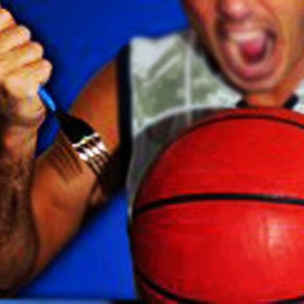 basket=vita , vita=lavoro duro che si allevia guardando il basket...