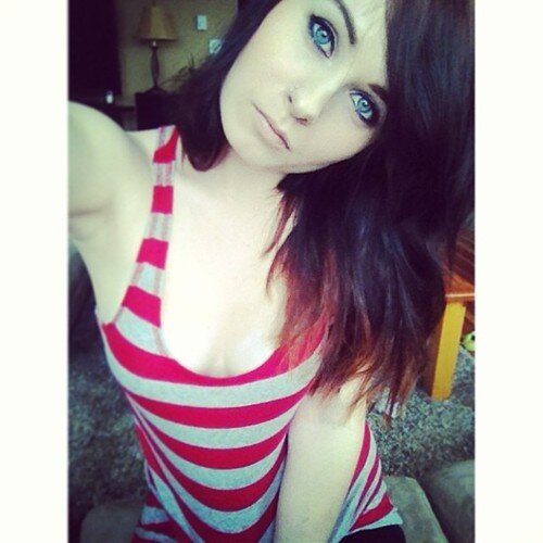 She says she doesn't care, but her eyes tell a different story.