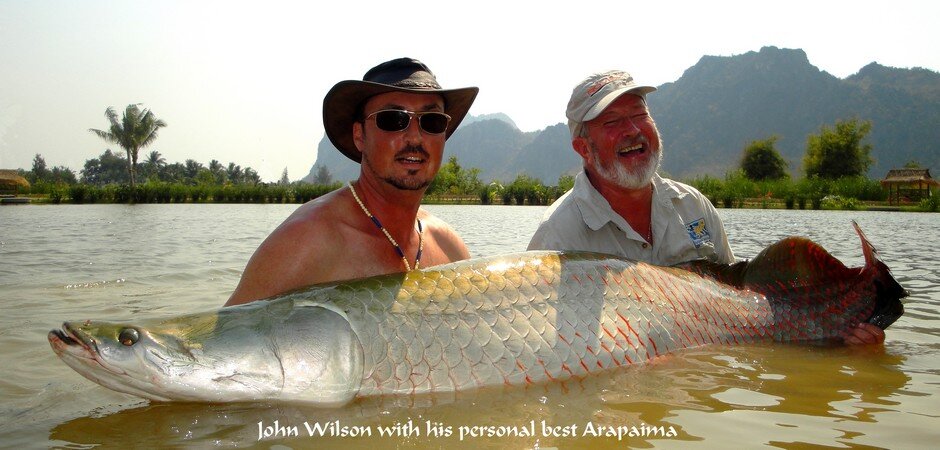 Jurassic Mountain Fishing Resort & Fishing Park : Thailand's Finest Fishing Experience! Giant Siamese Carp, Arapaima, Redtail Catfish, Indian Carp!