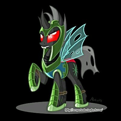 Serves Queen @Mla_Myxie and is the Captain of the changeling army. Serious on my job and respects the Queen sisters..