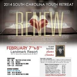 Rumors, news, and all information needed to be ready for the 2014 UPC Myrtle Beach Youth Retreat