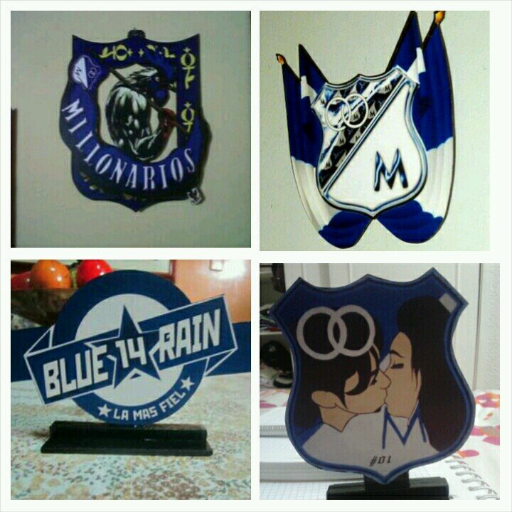 Tus imagenes favoritas de MILLONARIOS F.C en madera economicos y de buena calidad para colgar o con base.. Contactanos enviamos tu diseño..