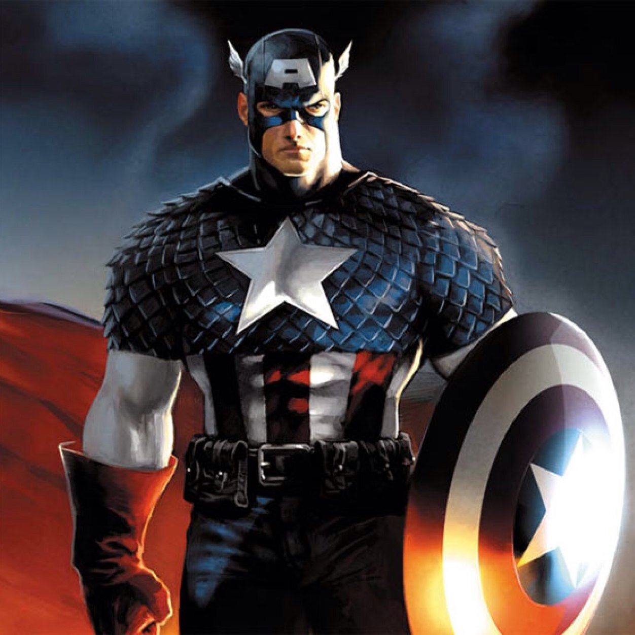 I am the first avenger of us all. And the bravest if you ask me.. I will fight for, and die for this country. Nothing will stop that. I am... Captain America.