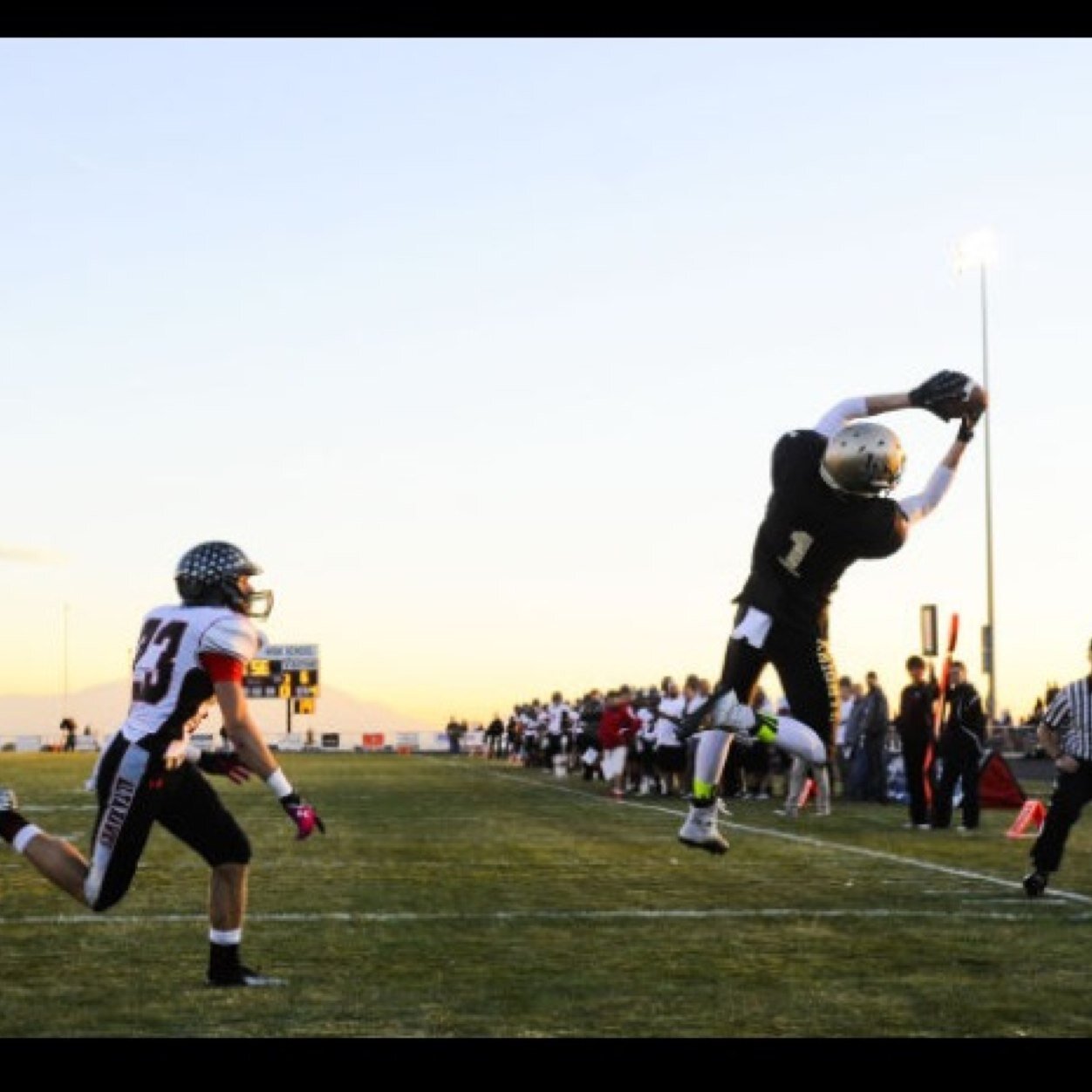 Im representing the Murdock name. I will represent Lone Peak Football and do my best to be a role model for the kids that will come through lone peak! #1