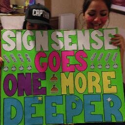 We love making signs for music festivals and concerts. We hope your eyeballs like 'em too. It's more than just common sense, it's #SIGNSENSE.