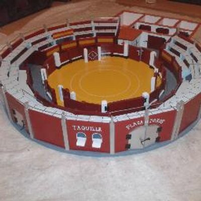 plaza toros juguete