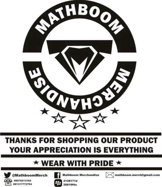 Bio: @MathboomMerch and FootballMerch | Format Order : Nama ; Alamat Lengkap ; No Hp ; Code / jumlah ; Size | CP 2128171D / 2A58EE5D 085717667878 / 08978213160