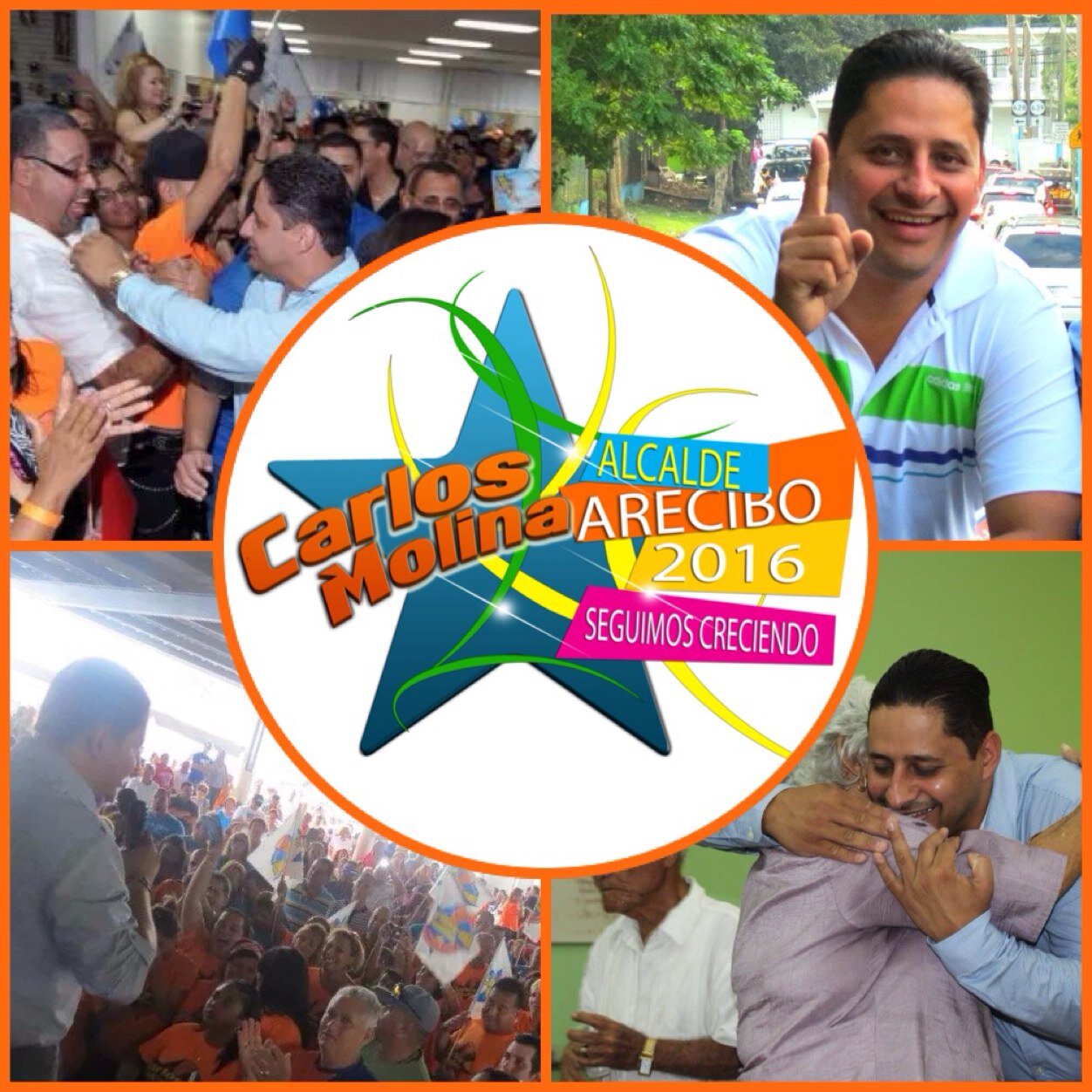 Cuenta Oficial de la campaña Carlos Molina Alcalde Arecibo 2016 || ¡Seguimos creciendo!