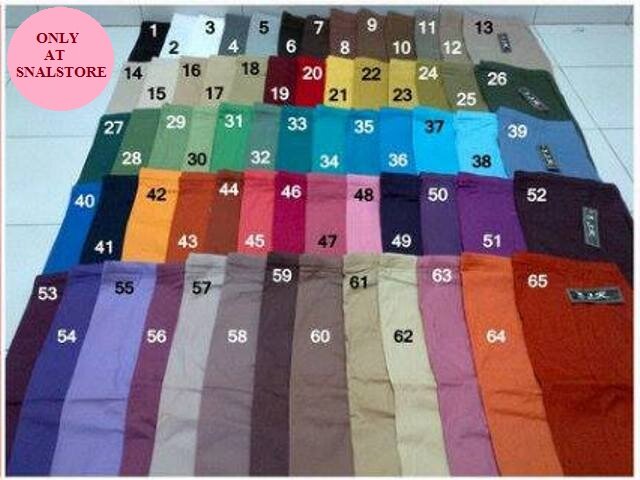Celana katun stretch murah! Ask&order contact us: 29794A64(BBM)/089601374474(SMS) TRUSTED. Cek Favorites^^