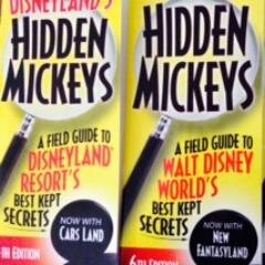 author of Hidden Mickeys Walt Disney World, HiddenMickeys DisneyLand, HiddenMickeys Go to Sea, & HM iphone apps
-Submit Hidden Mickeys you find to website