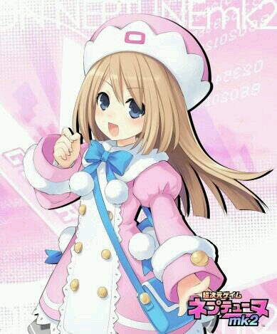 Hi !!! I'm Ram the CPU candidate of Lowee.... My sister is Blanc the CPU goddess of Lowee (@CPUBlanc) I have a twins : Rom