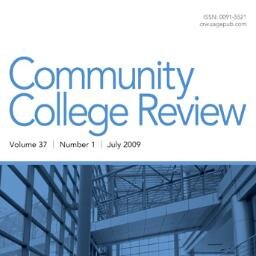 Community College Review is a peer-reviewed journal that has led the nation for 40+ years in the publication of scholarship on community colleges @SAGEeducation