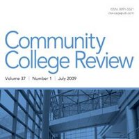 Community College Review - Sage Journal (@ccollegereview) 's Twitter Profile Photo