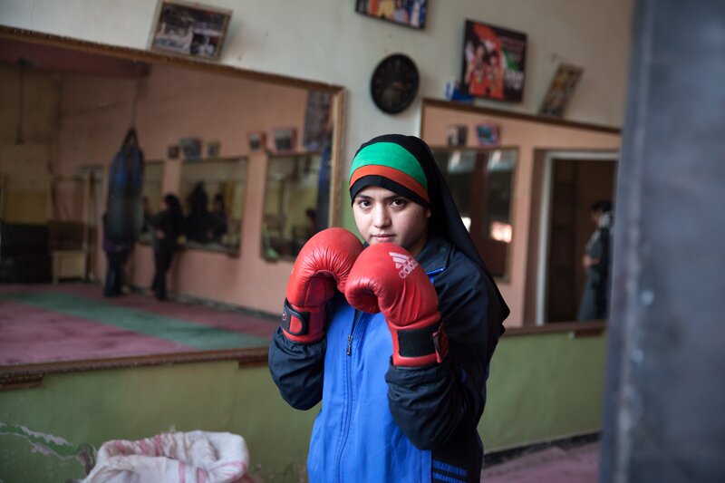 Kabul Women portrays a generation of women who are liberating themselves in Kabul. - Work in progress By Delphine Renou