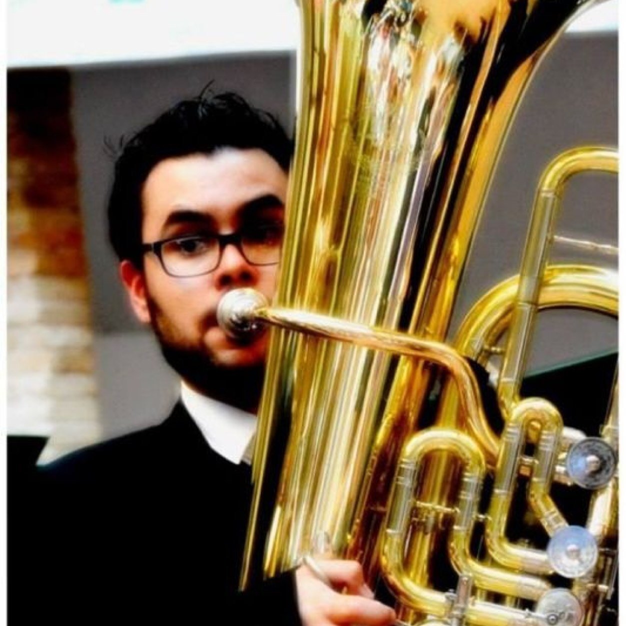 Tuba en Hércules Brass Quinteto de metais e profesor na Escola Municipal de Música de Oleiros