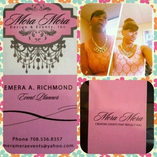 Event Planner  here to serve your event planning needs! To book an event contact: merameraevents@yahoo.com