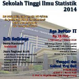 Ikut TRYOUTnya-ikut USMnya-jadi MahasiswaSTIS-wisuda-PNS-kerja di BPS