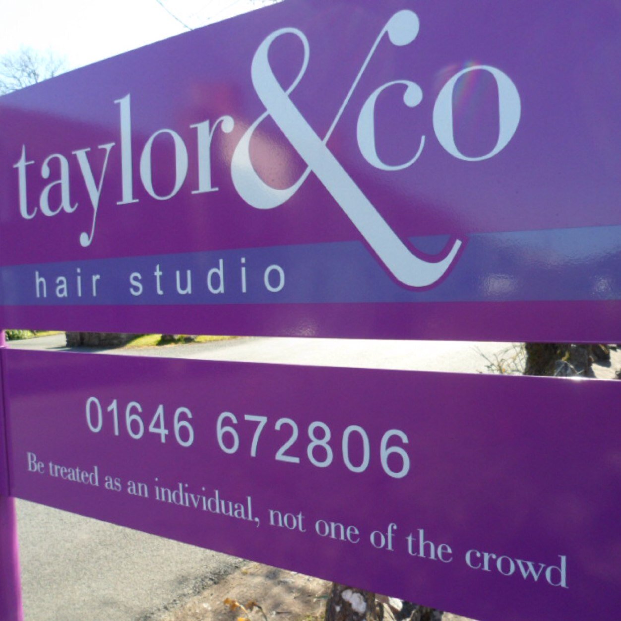 A very special hair salon in the Pembrokeshire village of Lamphey.  ** Individual - creative - inspiring **