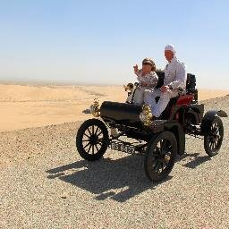 JoysAdventures's profile picture. Joy Rainey's Motoring Adventures. This time Across the Outback, Adelaide to Darwin in a 1904 Oldsmobile Curved Dash,  fund-raising for Evesham Shopmobilty