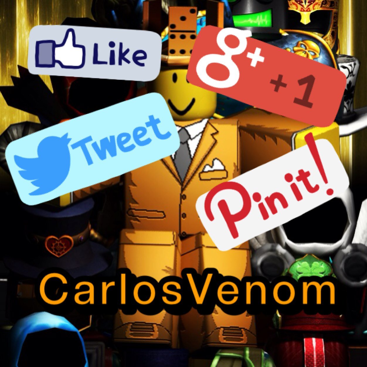 CarlosVenom1's profile picture. Hello, As some of you know I play ROBLOX. And that is true. I am a little bit of a Roblox. Anyways I Don't use my Tumblr as much. Follow me and I follow back!