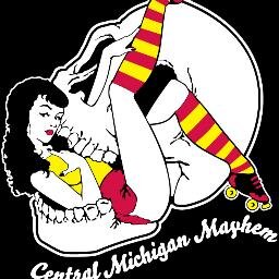 Central Michigan Mayhem. Flat track, women's roller derby in the middle of the mitten! Find us on Facebook!