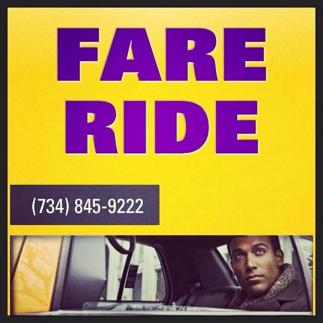 Fare Ride is a transportation service in Ann Arbor. We provide local & statewide service for taxi, limo & airport transport. Fare Ride Cab Co.™ #goblue 〽️