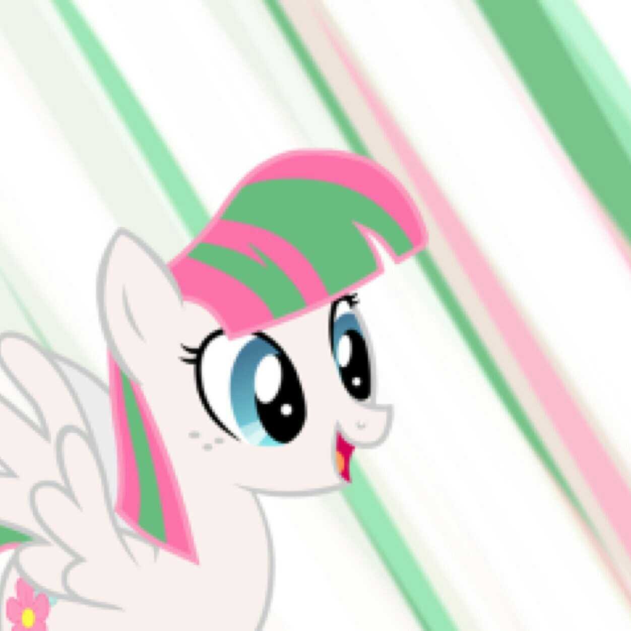Dream is to be a wonderbolt. Lover of flowers. Own a shop, called Blossomer Blossoms. Come visit!