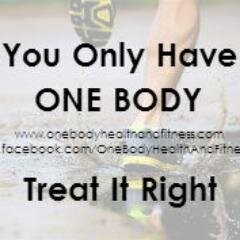 OneBodyHlthFtns's profile picture. You only have ONE BODY. Treat it right!
Providing Premium Health and Fitness Products, Accessories, Protein Powders, Essential Oils!