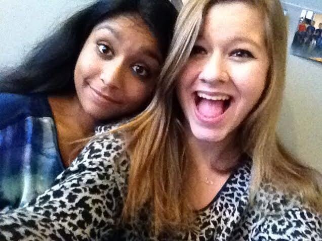 Two girls who are best friends and make YouTube videos.