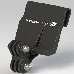 The Window-Wedge is a secure easy to use mounting system for attaching your GoPro action camera to your vehicle.