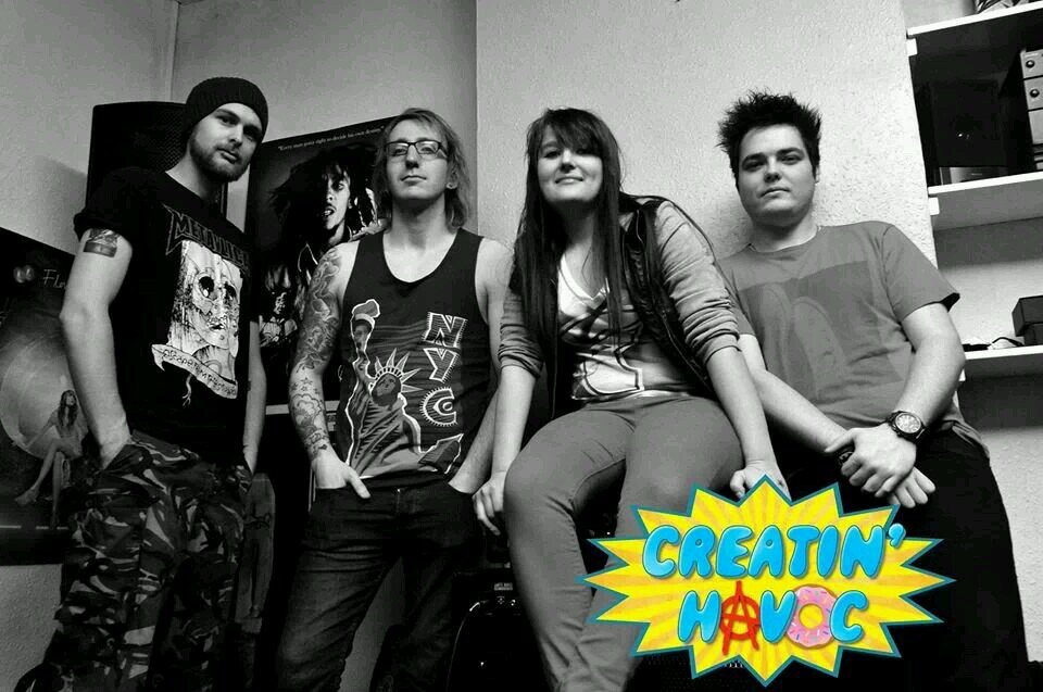 CreatinHavoc's profile picture. Female Fronted Pop Punk band from Leicester! Check us out!