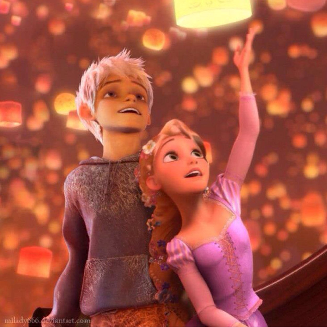 This is @OfficialJackF and @Princess_Punzel. We have made a joined account if you'd like to speak to the two of us. {OPEN RP}