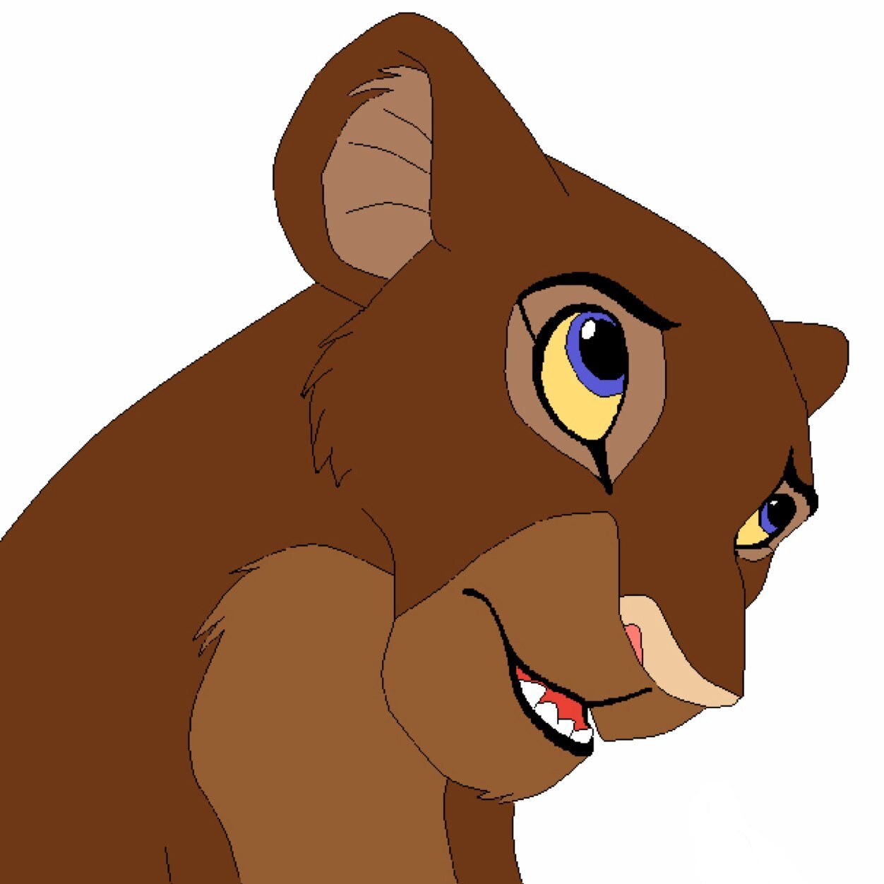 Hello my name is Nama and I'm the youngest! My parents are Kovu and Kiara. Sister: @ShaniLioness, Brother: @Chaka_Lion