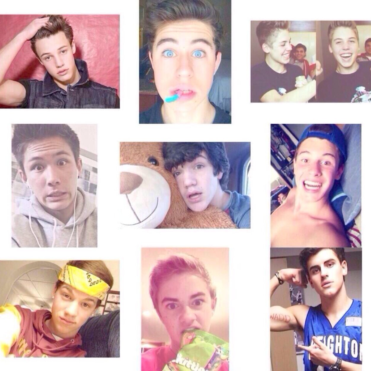 I love chocolate. AND MAGCON.. and puppies :3.  AaRON IS ThE MOsT GoRgEOUS bOY i HaVE EVeR SEeN 0/9 :(