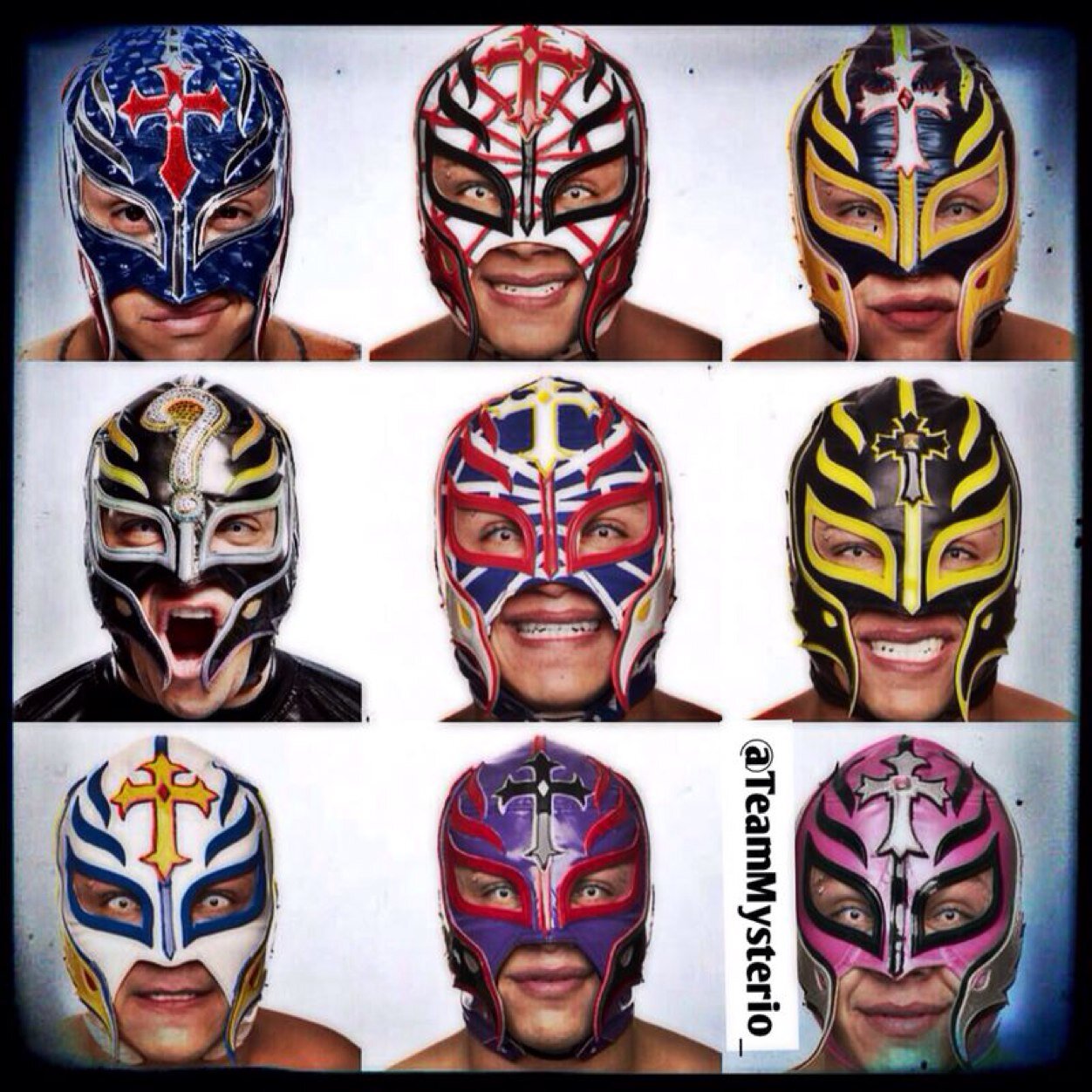 Supporting the Smallest Biggest man in WWE,Rey Mysterio! Follow him @ReyMysterio.