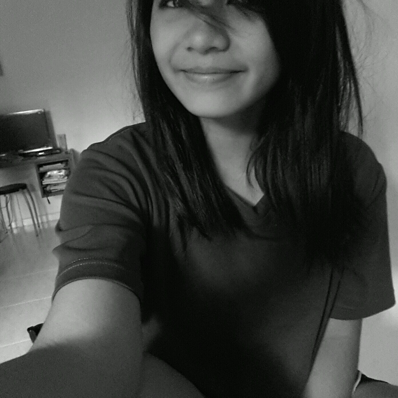 Once upon a time I caught myself smiling.