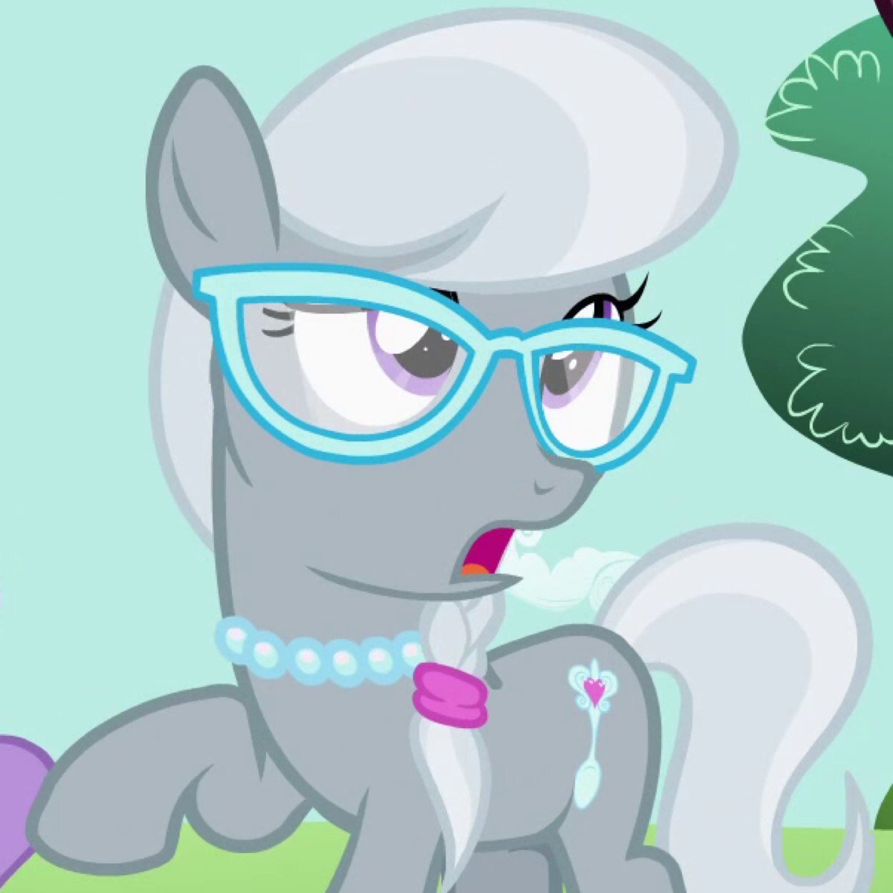 Just me and Diamond Tiara are the popular ponies. The others are normal, they are not allowed to walk with us, Especially The BLANK FLANKS!