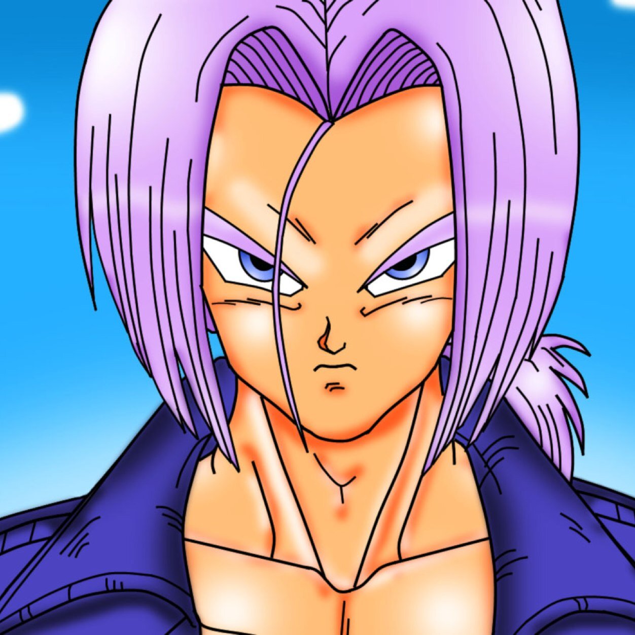 I am Trunks, son to Vegeta and Bulma Briefs. I will go back into the past and destroy the Androids along with Cell! (Roleplay/Parody)