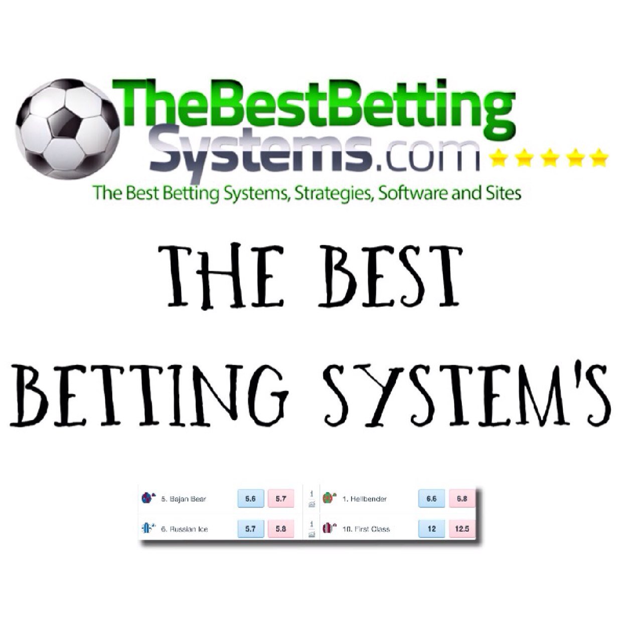 http://t.co/H7n9rVih6I Reviews The Very Best Betting Systems, Strategies, Software and Sites. Est 2013.