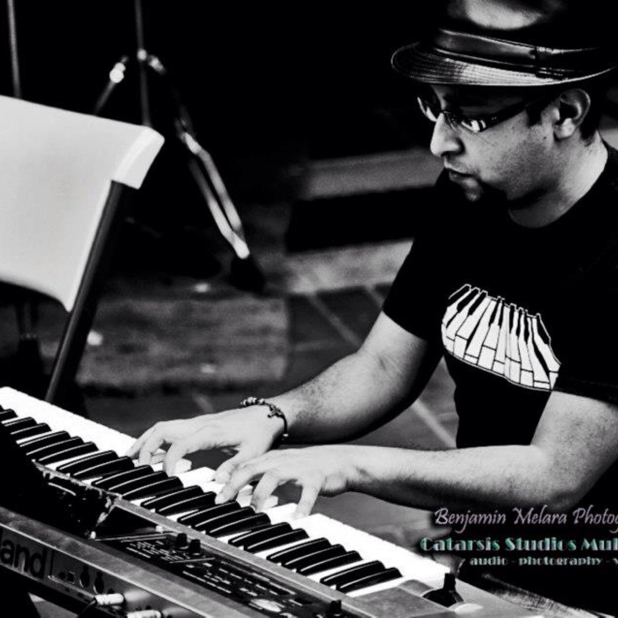 I play the piano and connect to my soul.