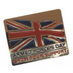 Providing Armed Forces Day Wristbands, Badges and Polo Shirts.