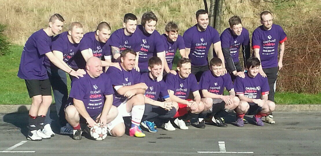 Charity Football Team for @caudwellkids Charity. All the Latest News and Updates will be posted here!!