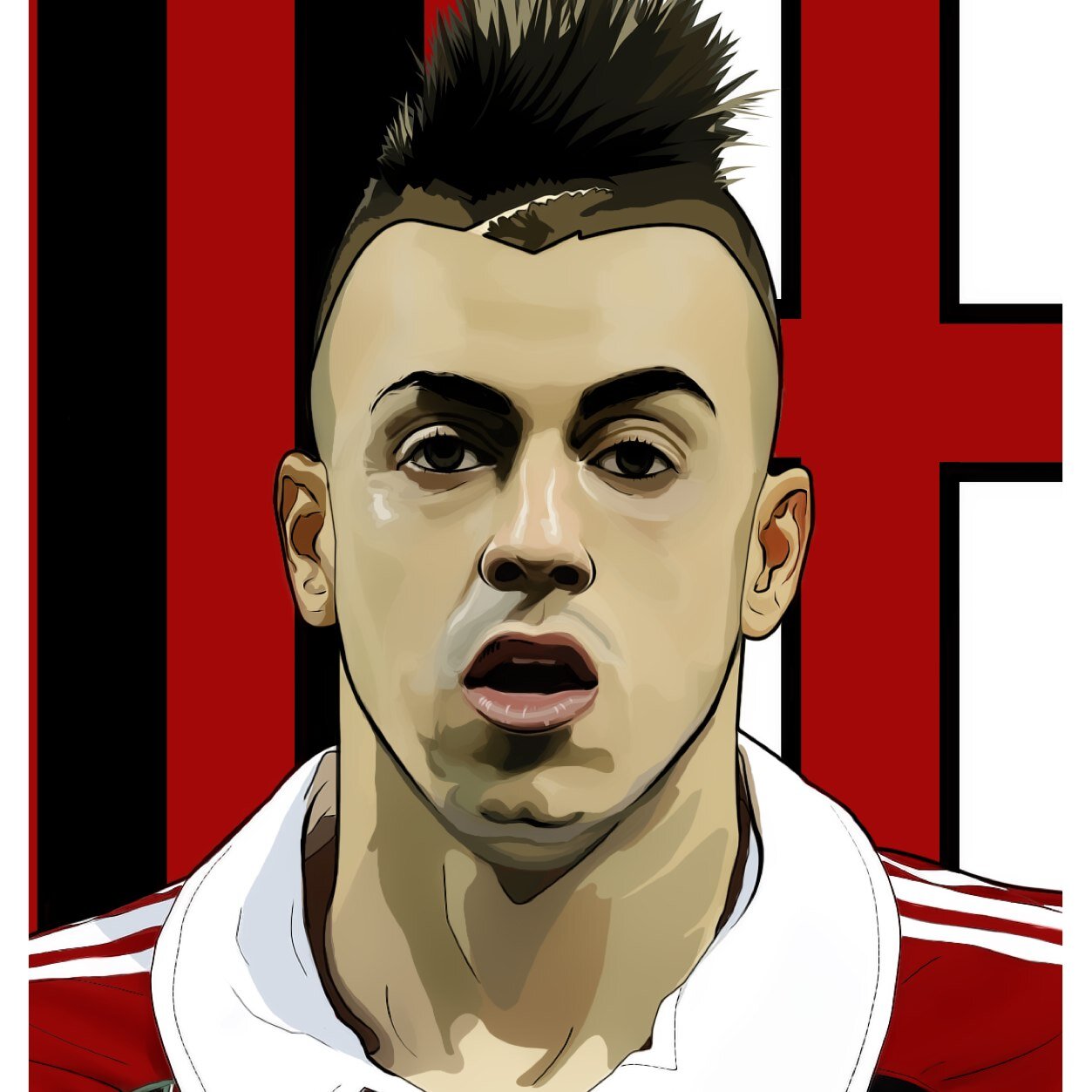 Stephan El Shaarawy has more swag than you.