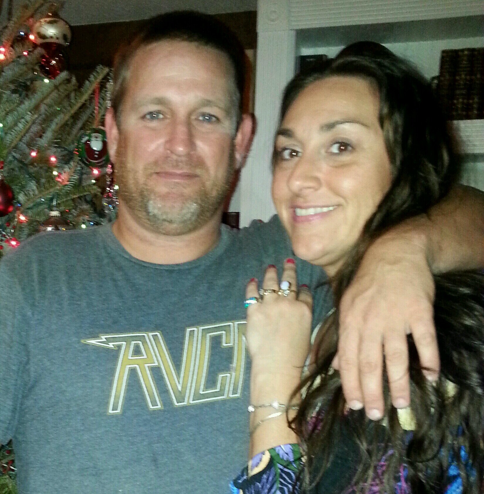 Happily Married best friends building our life together.  Bail bond school almost finished! !