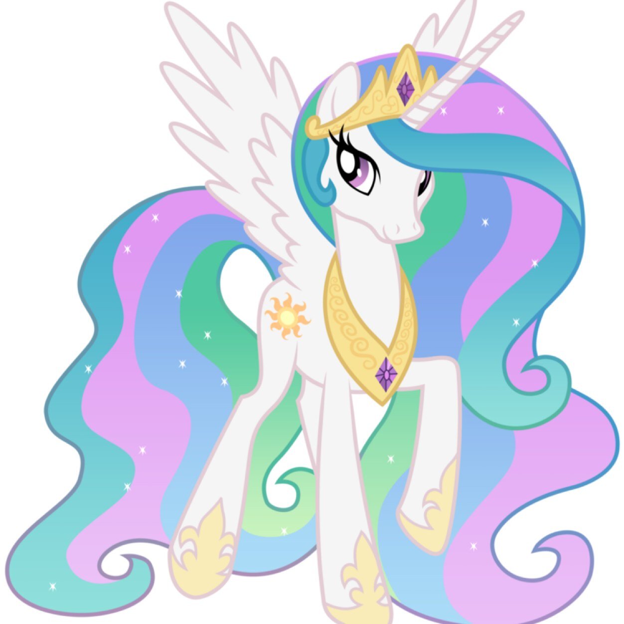 I'm princess celestia my faithful student twilight sparkle