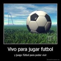 Creo que todos los que estamos en el fútbol y sentimos esta fascinación por él, necesitamos esto ,un poco de inspiracion para mis seguidores ♥futbol♥