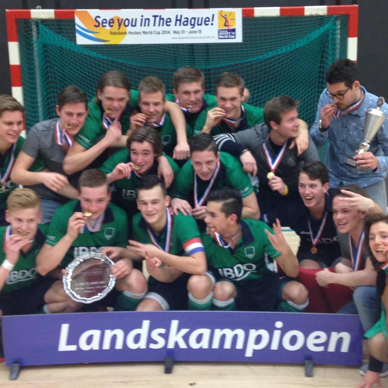 PushJA1's profile picture. Fieldhockeyteam (U 18) | Coaches: Christian Cavallet en Milan van Baal. |National League U18 | Landskampioen zaal'12/'13